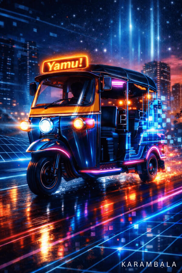 A single word that carries the heartbeat of Sri Lanka. "Yamu" instantly brings back the hum of the engine, the smell of evening rain, and the longing for home. A futuristic tribute to those late-night rides that never truly fade from memory.