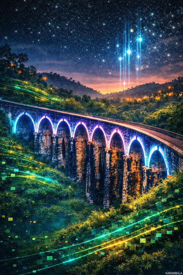 Nine arches β reimagined in the light of tomorrow.