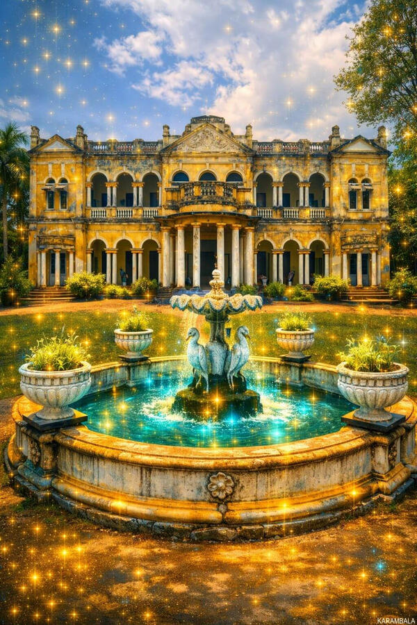 When the colonial past gets a magical glow-up.